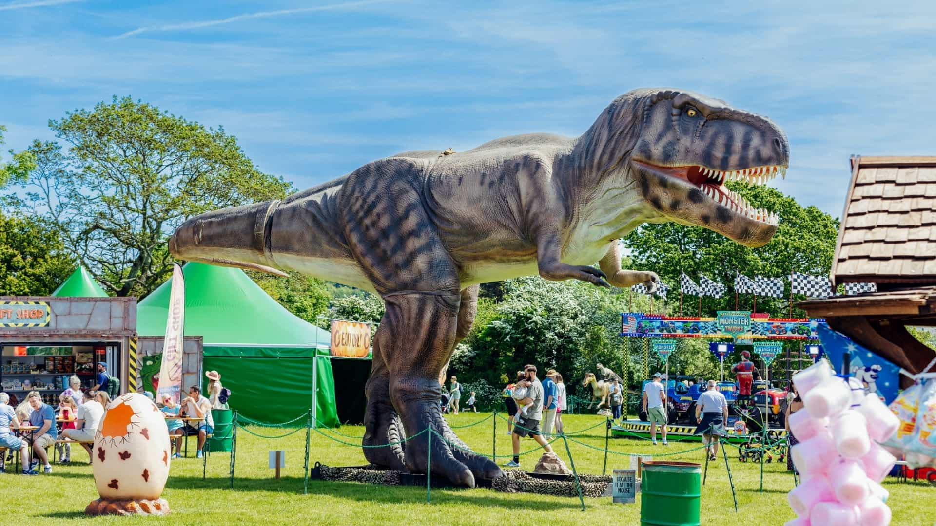 Dinosaurs in the Park