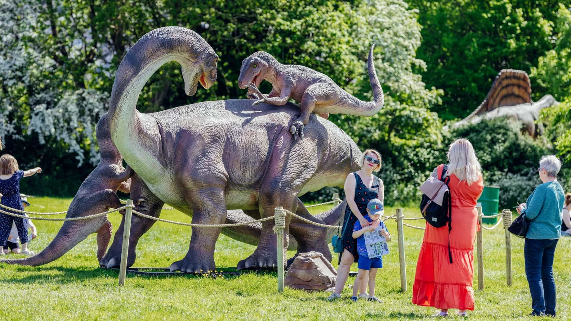 Dinosaurs in the Park