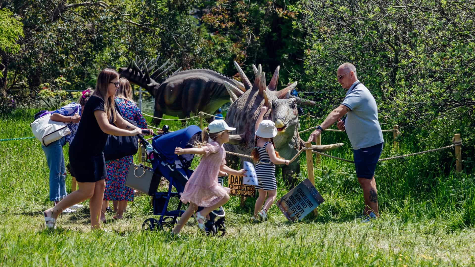 Dinosaurs in the Park