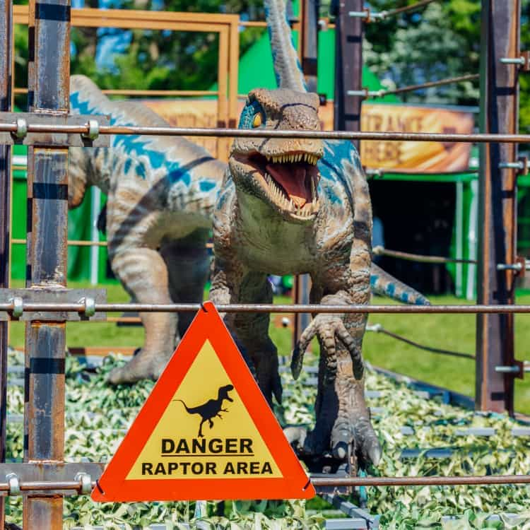 Dinosaurs in the Park