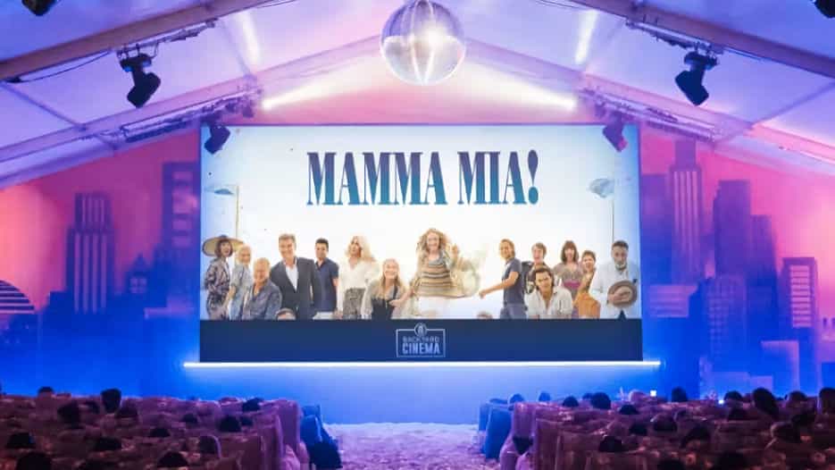 Backyard Cinema - Mamma Mia (PG)