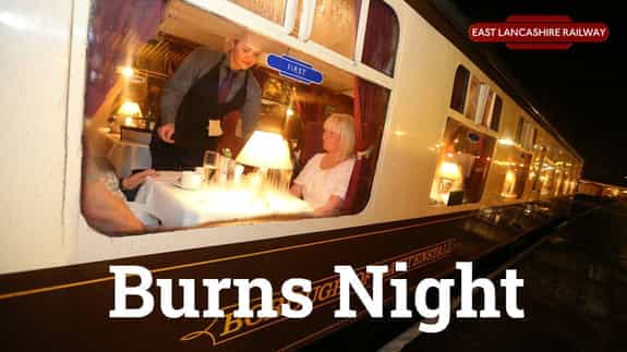 East Lancashire Railway Burns Night Diner