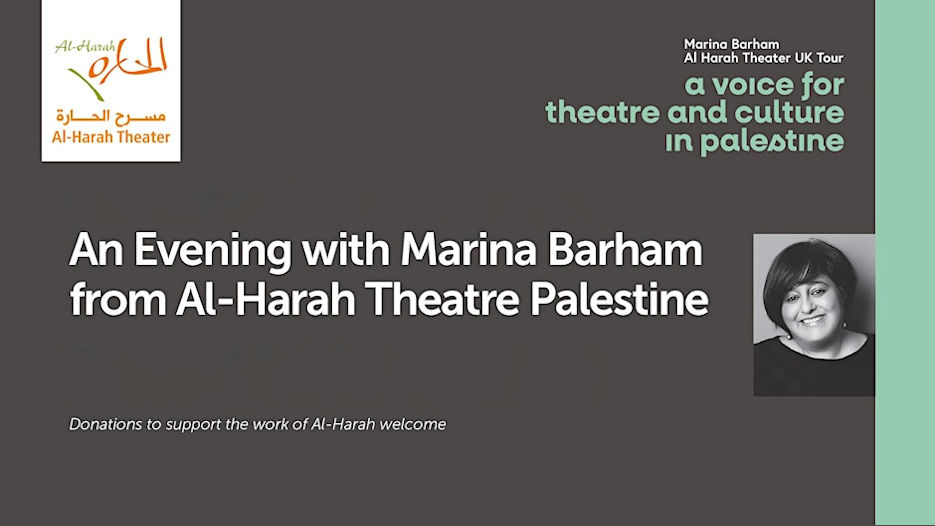 A Voice for Theatre and Culture in Palestine