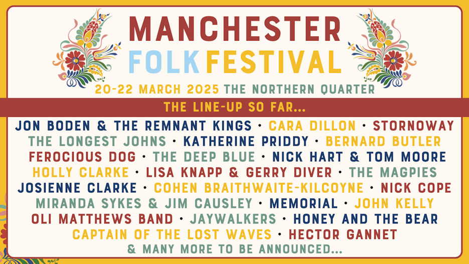 Manchester Folk Festival - Festival Pass