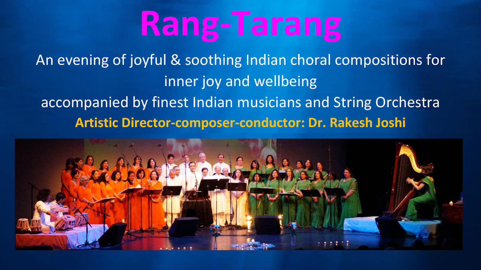 Bharatiya Vrund Gaan Indian Choir - Rang-Tarang