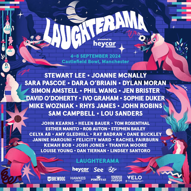 Laughterama - Dylan Moran + Sam Campbell + Kemah Bob + More