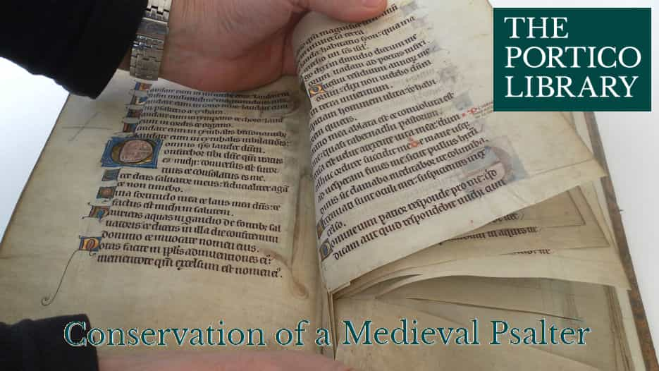 Conservation of a Medieval Psalter