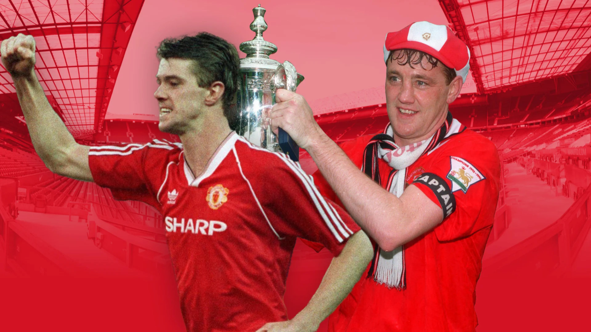 Manchester United Legends - Steve Bruce & Gary Pallister