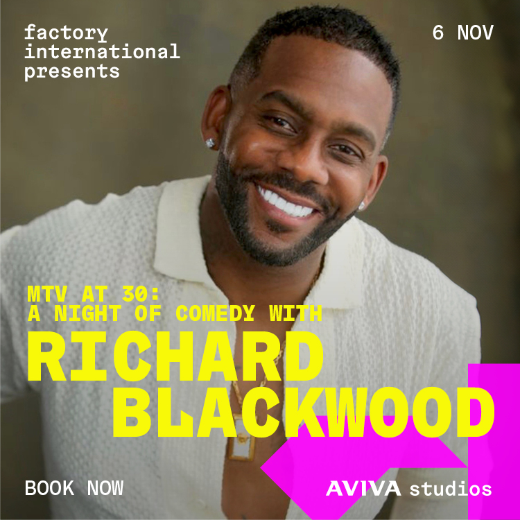 A Night of Comedy with Richard Blackwood celebrating 30 years of the MTV EMAs