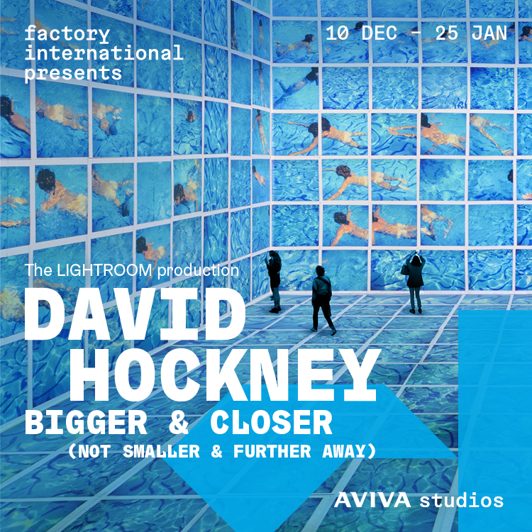 David Hockney: Bigger & Closer (not smaller & further away)