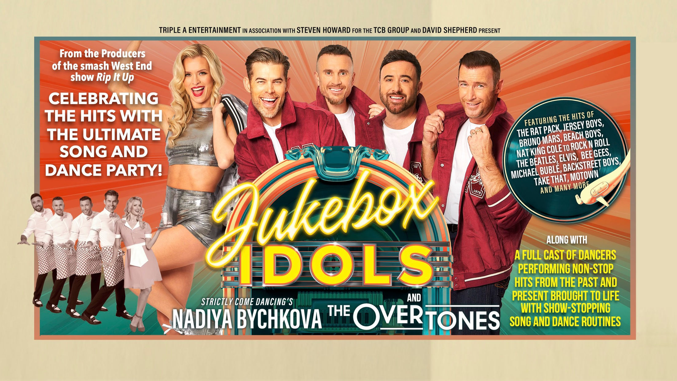 Nadiya Bychkova & The Overtones - Jukebox Idols