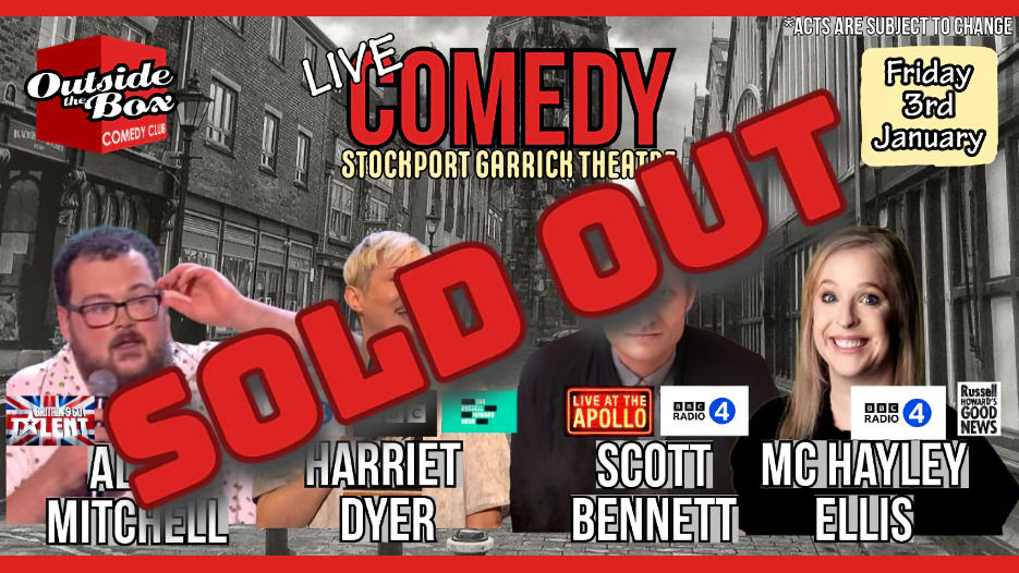 Outside The Box Comedy Club - Harriet Dyer + Alex Mitchell + Scott Bennett