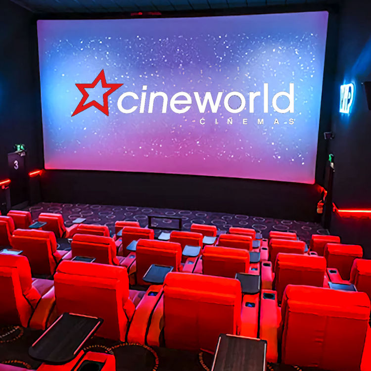 Discounted Cineworld Cinema Tickets