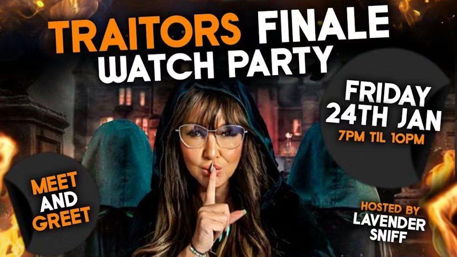 The Traitors Finale Watch Party with Amanda Lovett