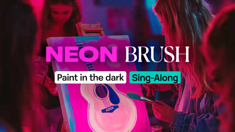 Neon Brush Sing-Along - Paint & Sing Experience for Swifties